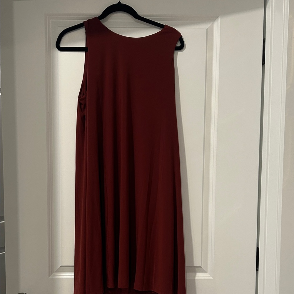 Anne Klein Sleeveless Wine caramel Dress